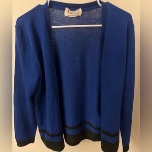 Vintage Laura by Alysia Royal Blue Cardigan